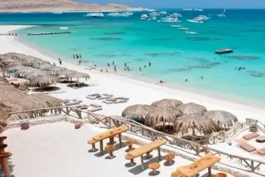 Eden Island VIP Snorkeling Trip Hurghada